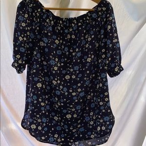 Michael Michael Kors floral blouse top